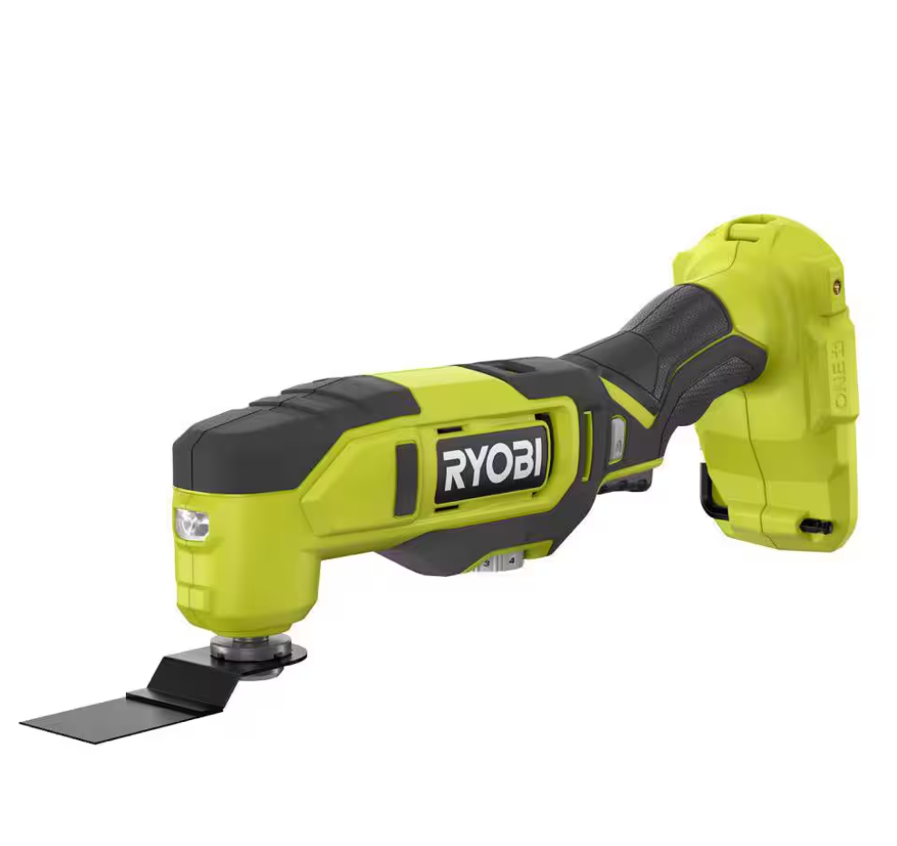 Ryobi ONE+ 18v Cordless Multi-Tool with 16-Piece Oscillating Multi-Tool Blade Accessory Set PCL430B